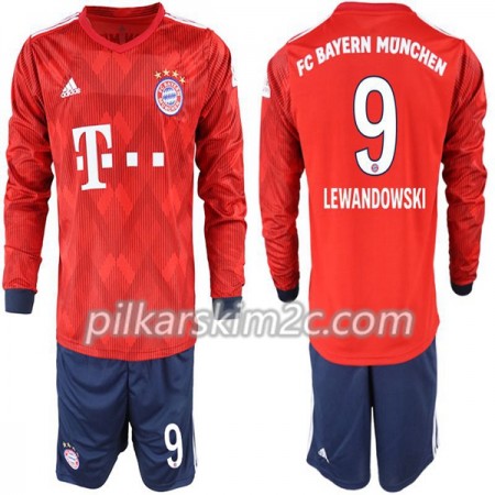 Koszulka Bayern Monachium Lewandowski 9 Dziecięca Główna 2018-2019 - Koszulki Piłkarskie(L/S)